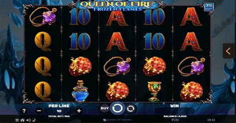 Play Queen Of Fire Frozen Flames slot